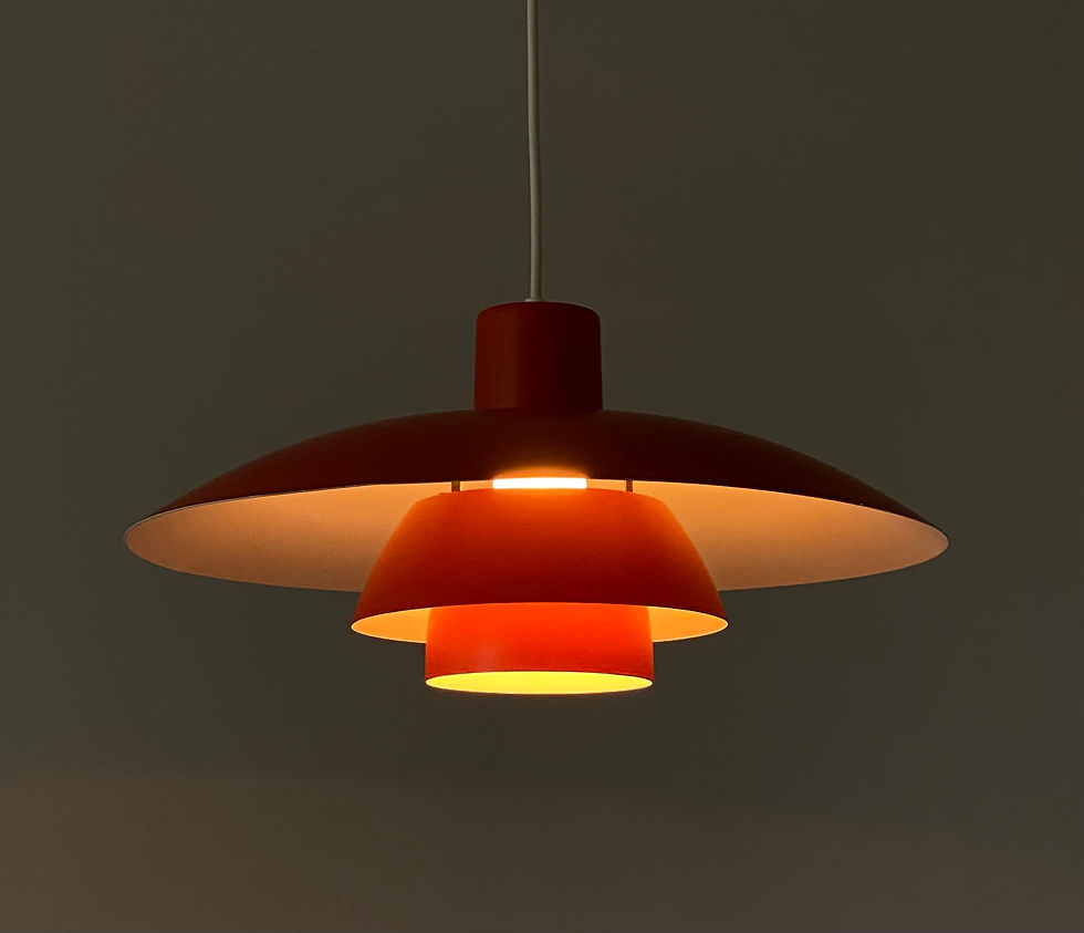 Thumbnail: Original Louis Poulsen PH4/3 by Poul Henningsen Oranje
