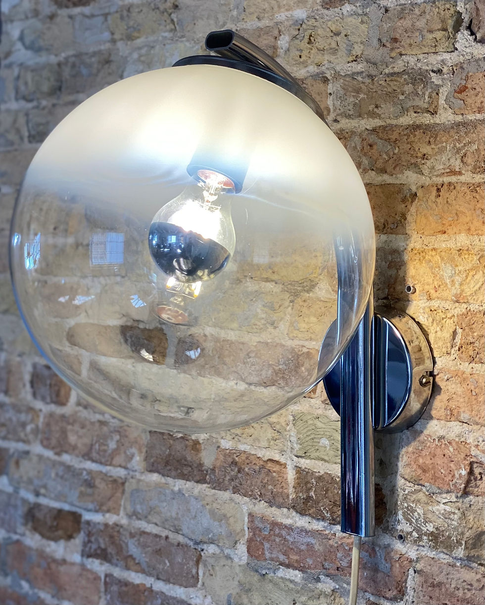 Thumbnail: Vintage Italian Design Targetti Sankey  Wandlamp Big Version