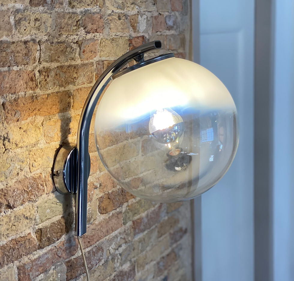 Thumbnail: Vintage Italian Design Targetti Sankey  Wandlamp Big Version