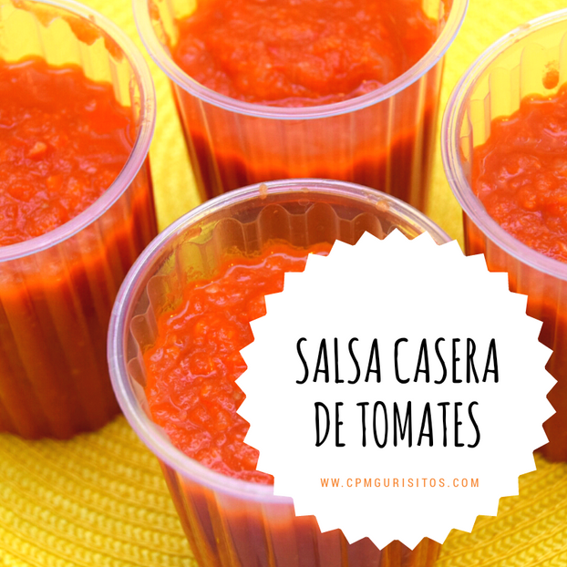 Salsa de tomates naturales