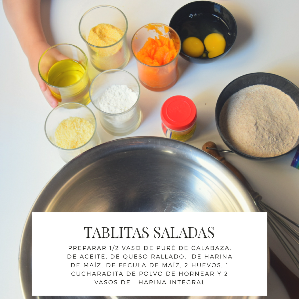 Preparar los ingredientes