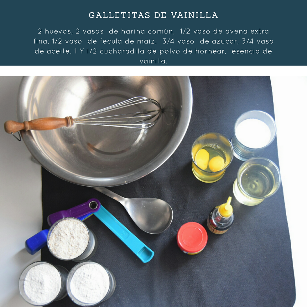 ingredientes galletitas