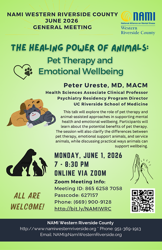2026-06 NAMI WRC Gen Meeting Pet Therapy.png