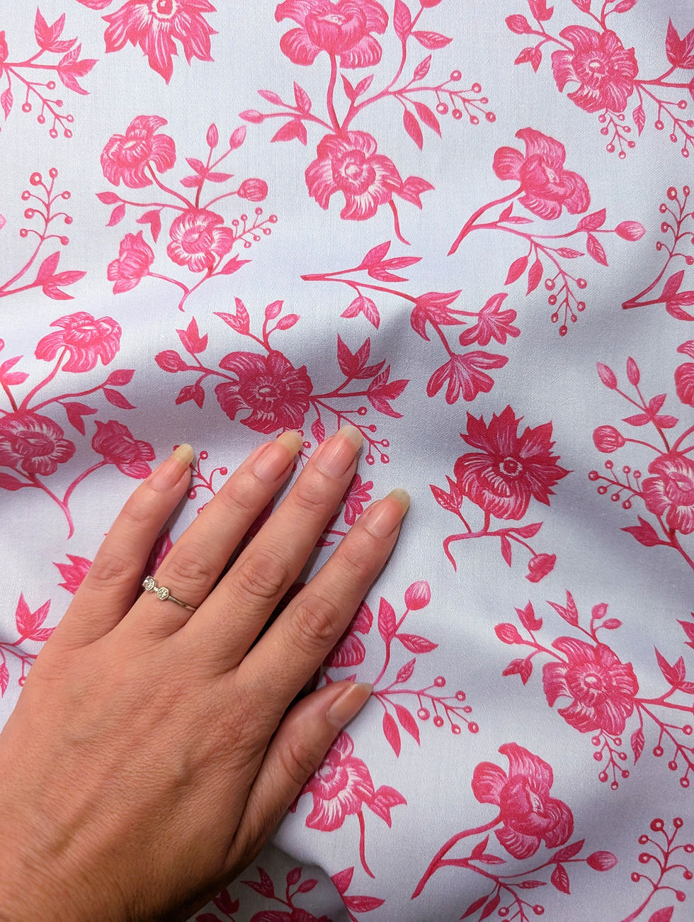 Satin de coton/Charming life