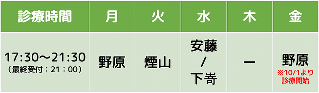 市ヶ谷の駅近夜間内科 MIZENクリニック市ヶ谷_診療案内_2019_9-