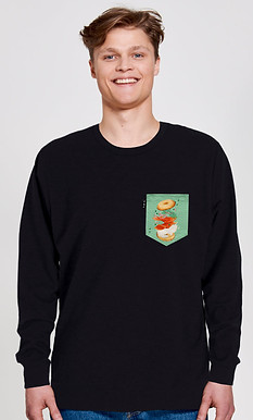Poches & Fils_Crewneck Qc à poche Peter Salmon