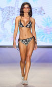 Marine life print bikini from Oceanus RTW SS27 collection