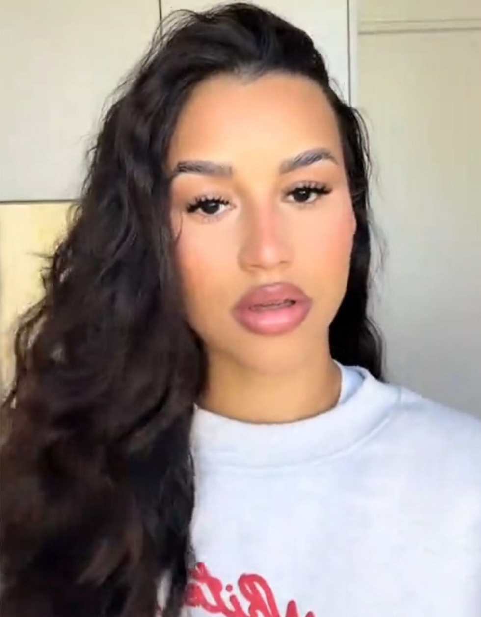 Jada Wallace and Chris Brown welcome their first child together