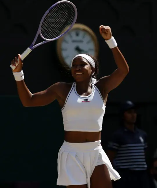Coco Gauff reaches semifinals at Wimbledon 2026