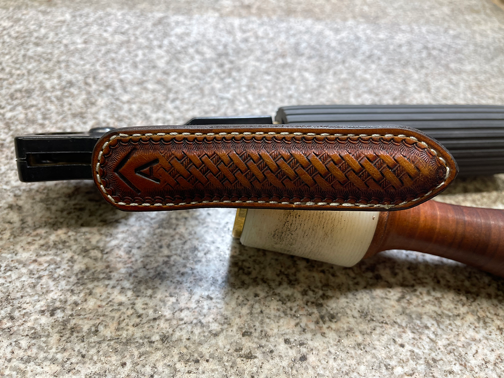Thumbnail: Stinger V insulator brown with basket stamp