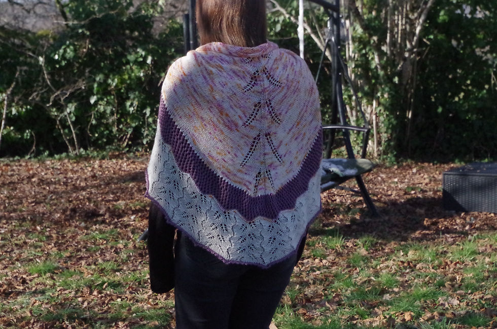Miniature : Patron tricot châle "Little witch shawl"