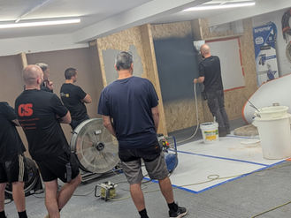 Spray cork insulation training academy