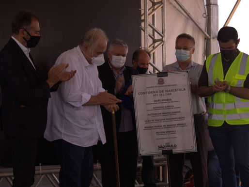 Rodovias do Tietê inaugurou a obra do Contorno de Maristela nesta terça-feira