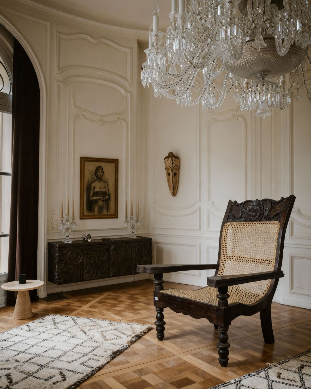 Rattan Plantation chair-01