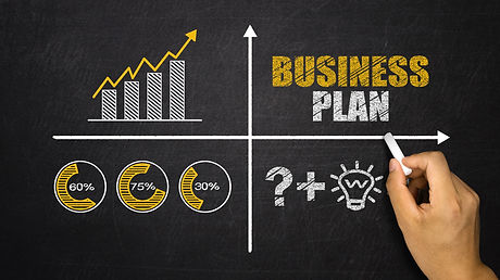 business plan concept with financial chart drawn on blackboard.jpg