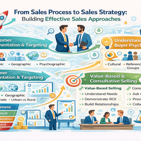From Sales Process to Sales Strategy: Building Effective Sales Approaches