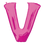 Thumbnail: 'V' 40 inch foil balloon