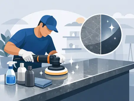Stone Benchtop Polishing Service Explained