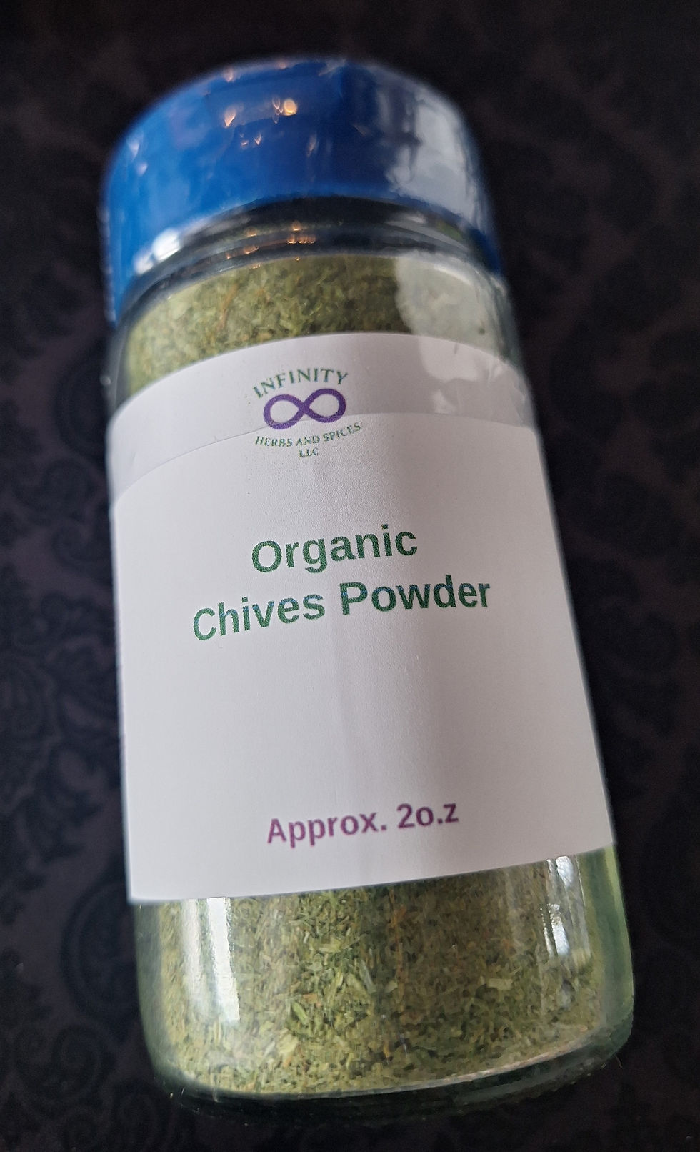 Thumbnail: Organic Chives - Powdered - Approx. 2 o.z Jar