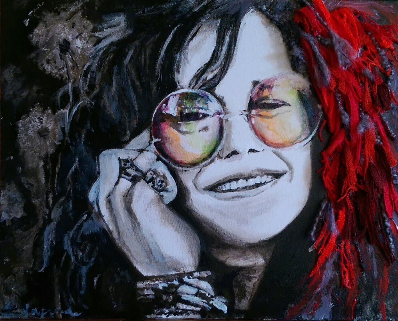Janice Joplin, True Colors 20 x 24