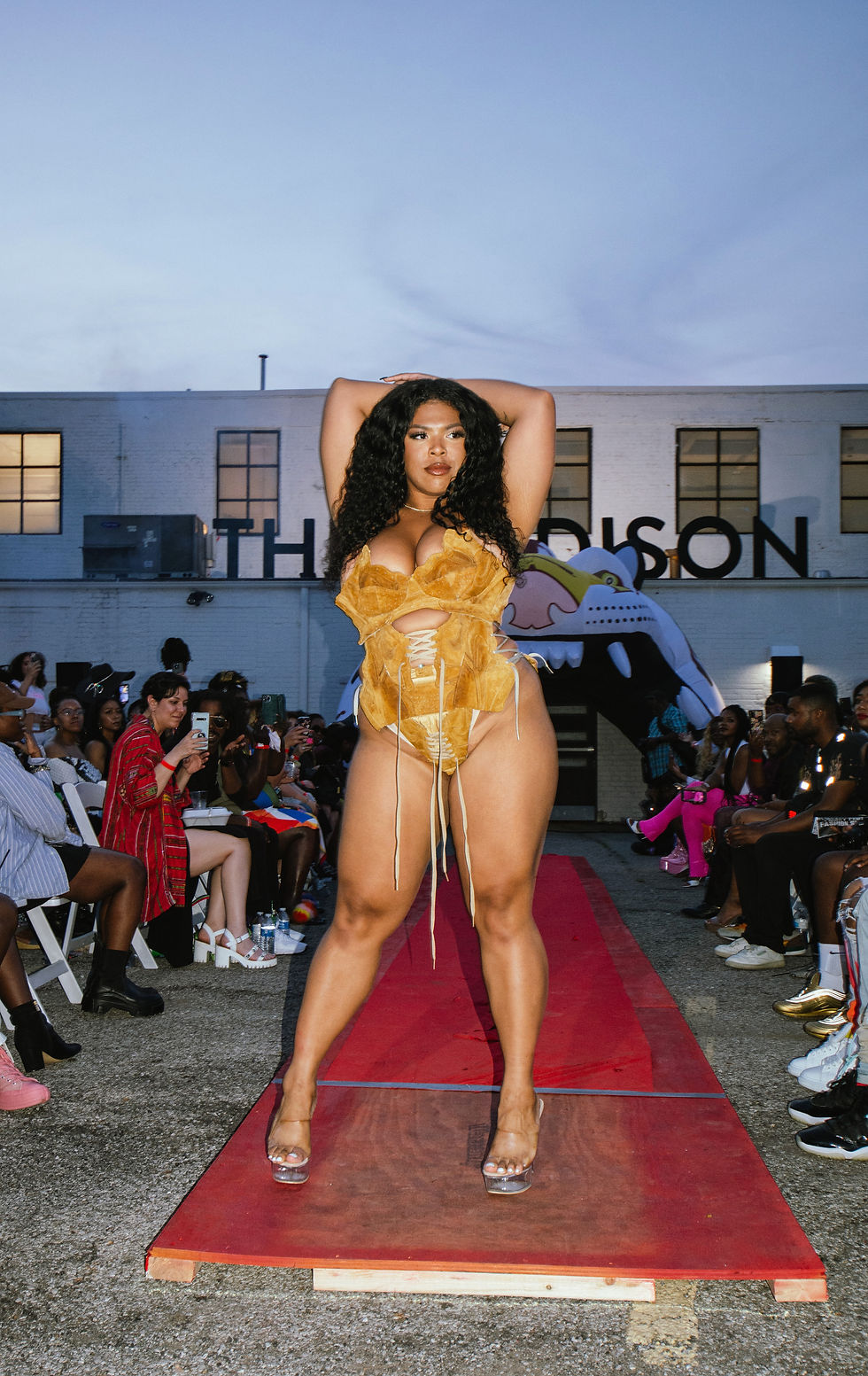 Model Neje Chou | Design by FRISKMEGOOD / Hair by Briee the Stylist