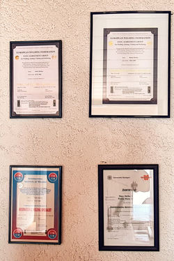 Verschiedene Auszeichnungen