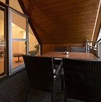 appartement de vacances avec balcon couvert