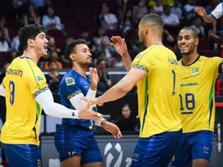 JNHOJE - Brasil inicia campanha no Mundial de vôlei com vitória sobre a China
