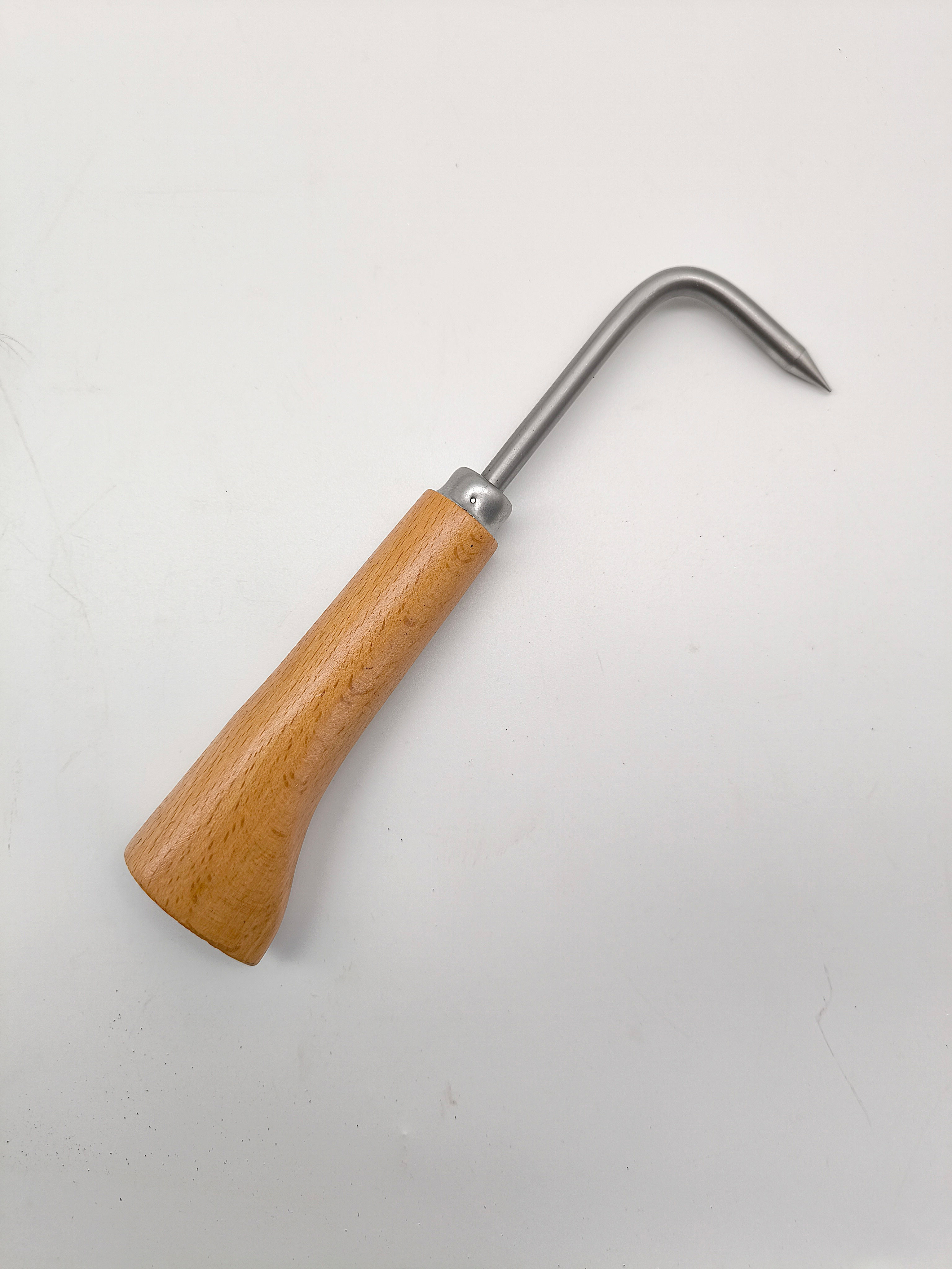 Wurzelkralle (1 Kralle) mit Holzgriff, 230 mm, Edelstahl