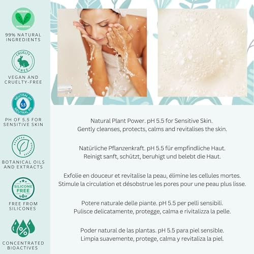 Thumbnail: FACE WASH - With ALOE VERA, LAVENDER & GERANIUM - 250ml