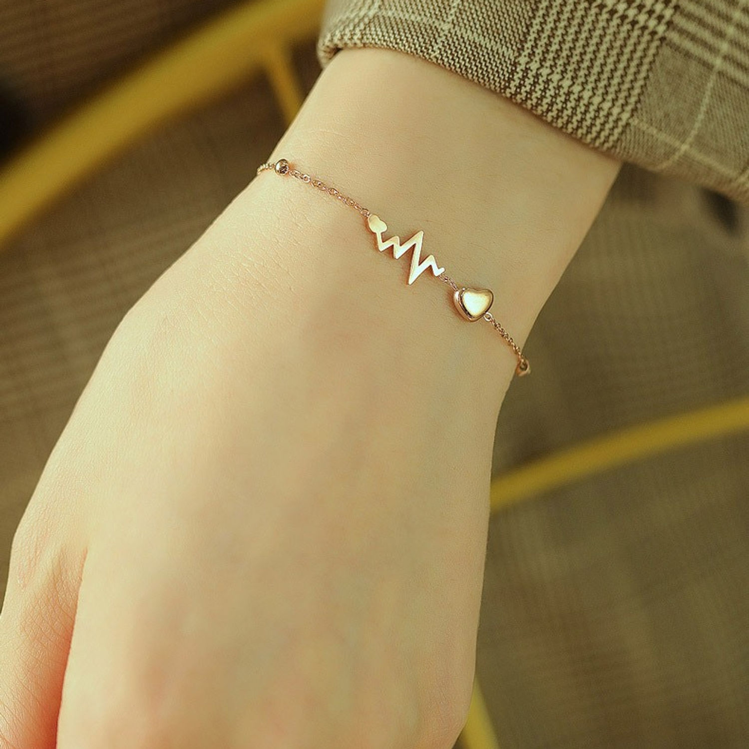Heartbeat Rhythm Bracelet