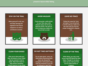 Preserving Nature While Hiking