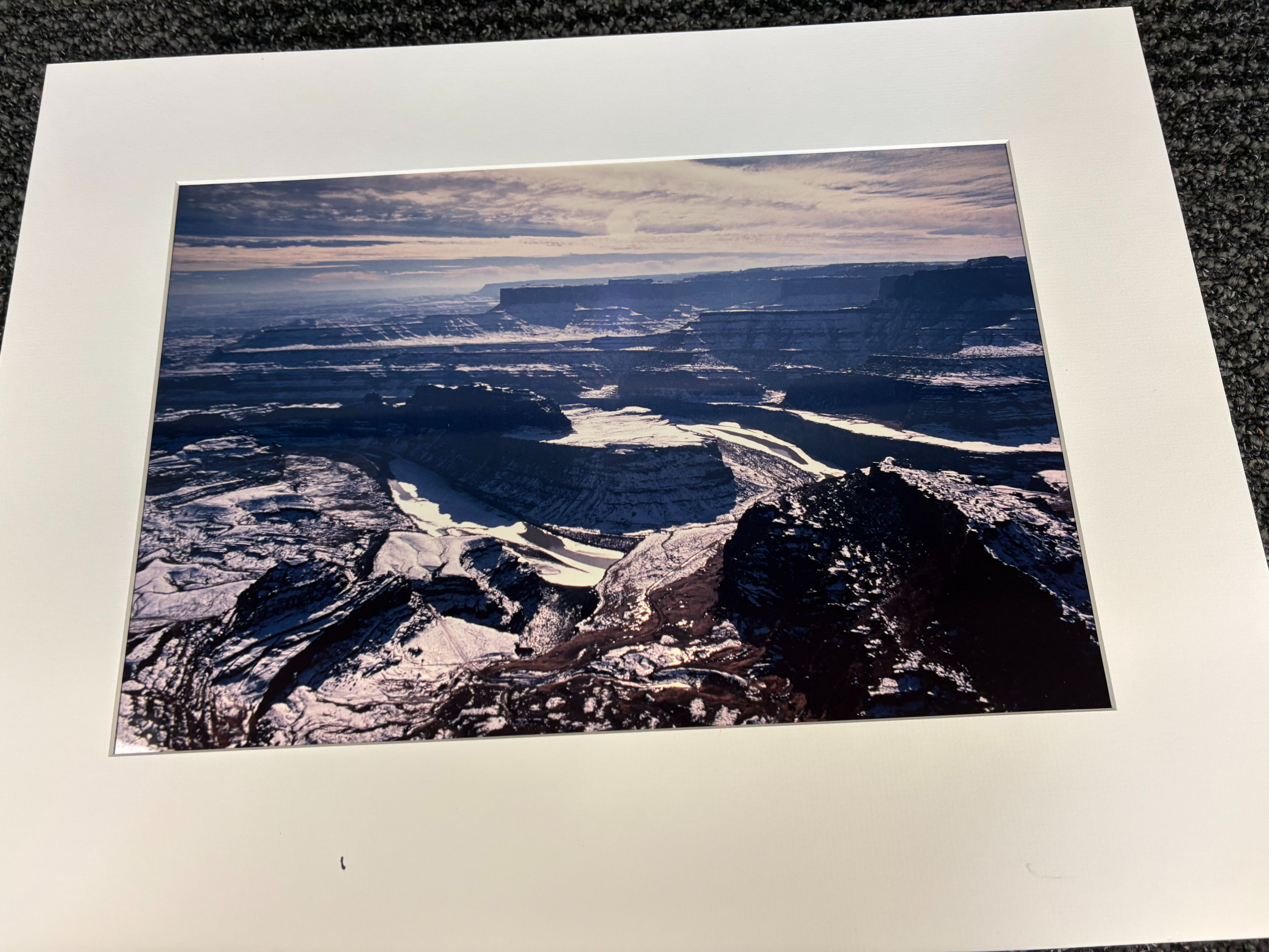Photograph with Mat - Moab winter