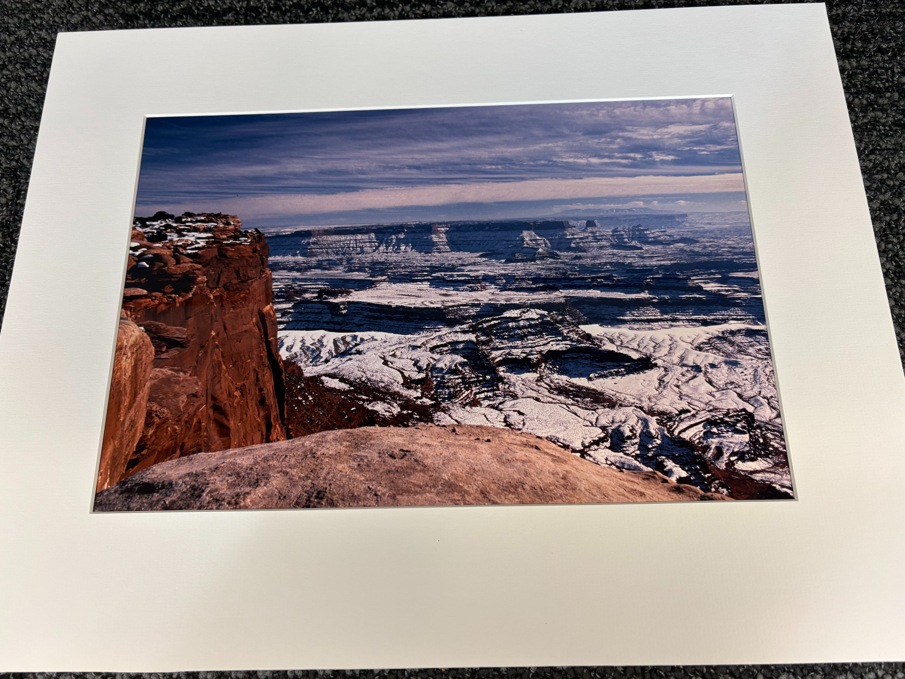 Photograph with Mat - Moab winter