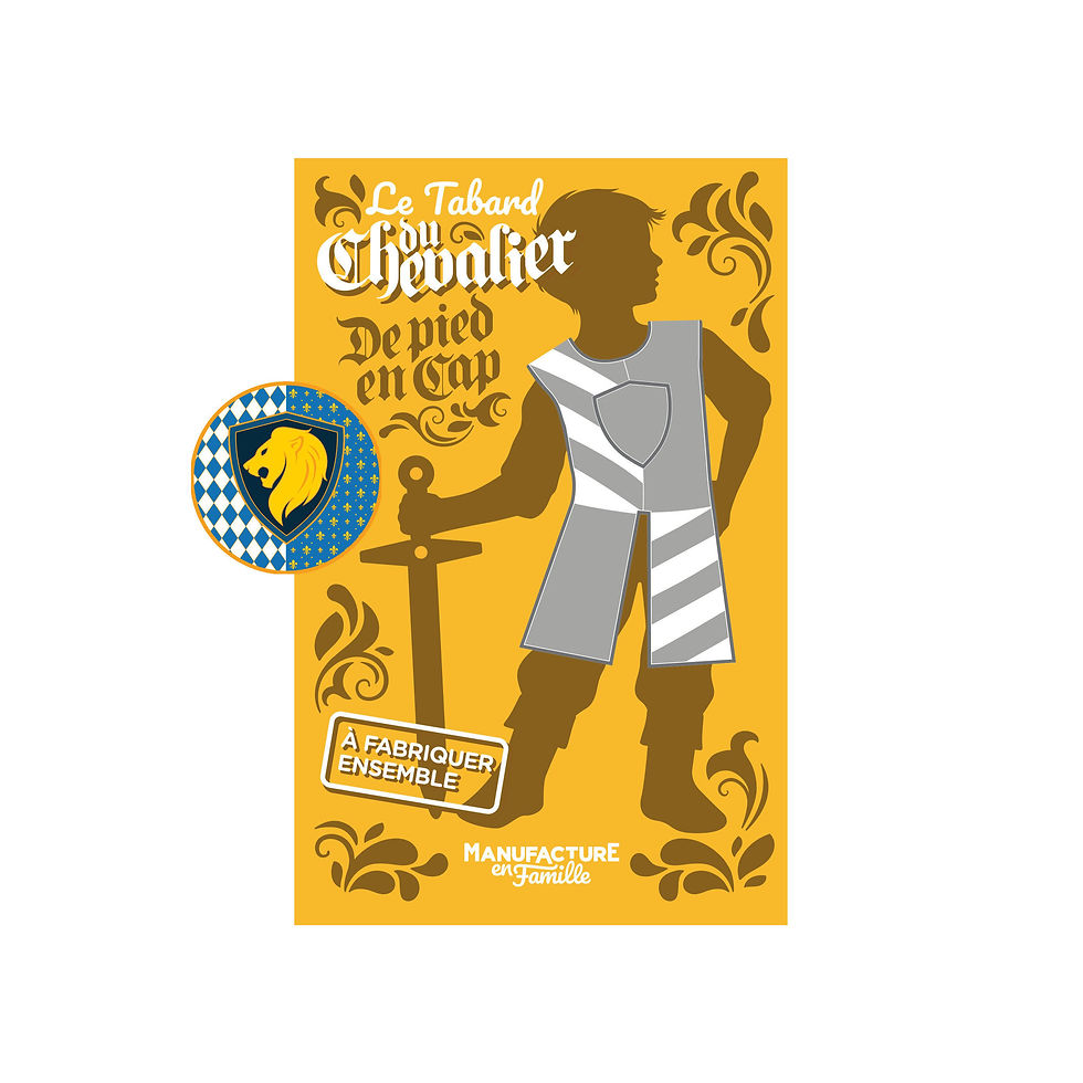 Miniature : Le tabard de chevalier (Lion), à fabriquer ensemble