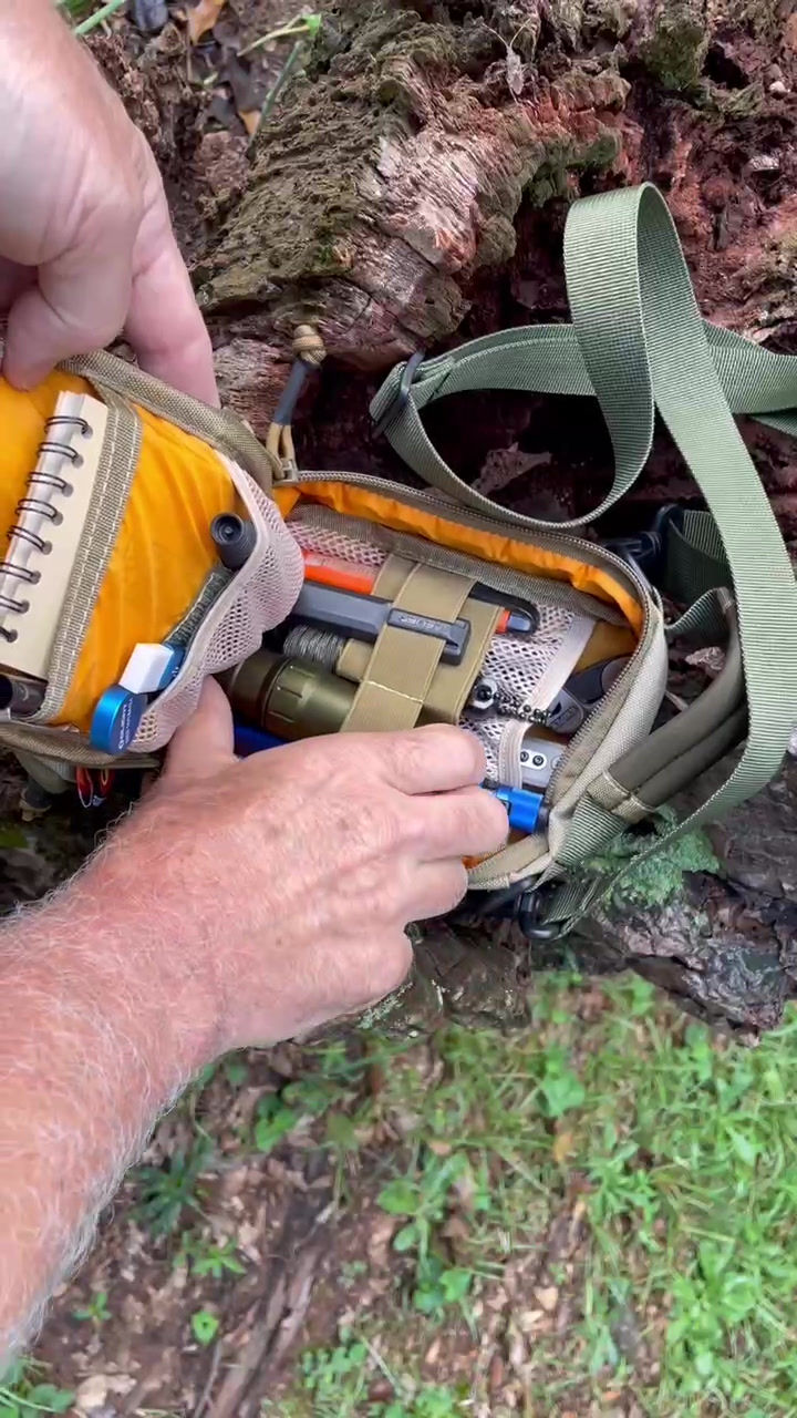 Thumbnail: Roaring Fire Tinder Tactical Organizer Pouch