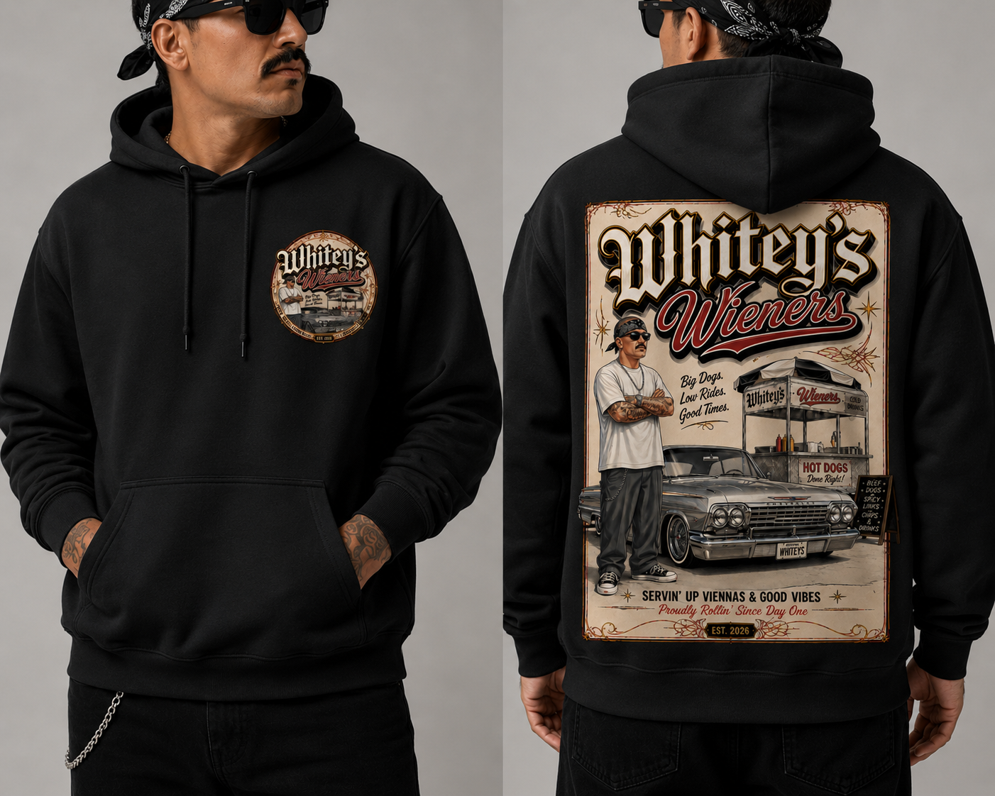 Whiteys' hoodie