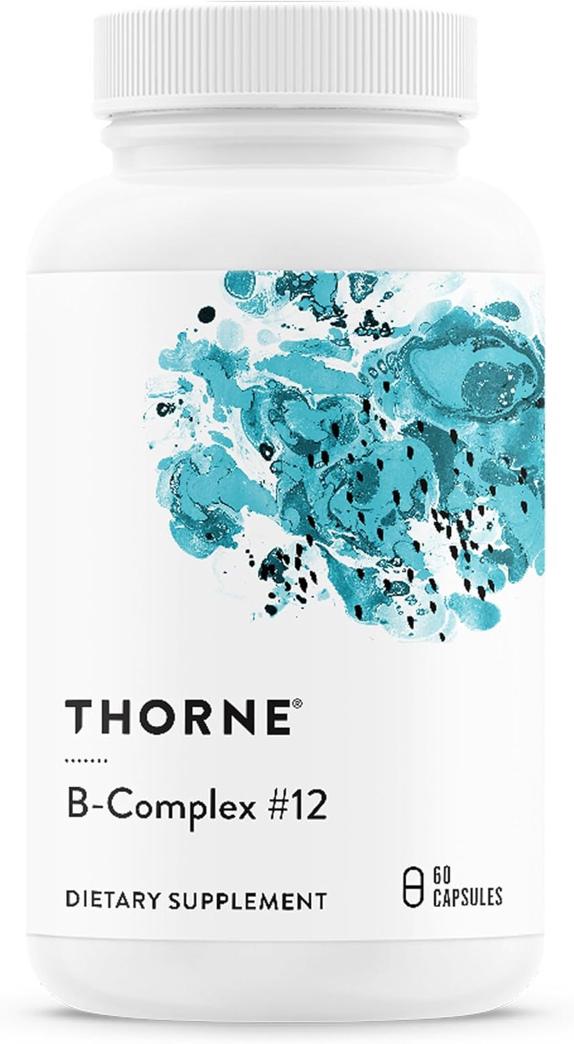 Thorne B-Complex #12 dietary supplement bottle