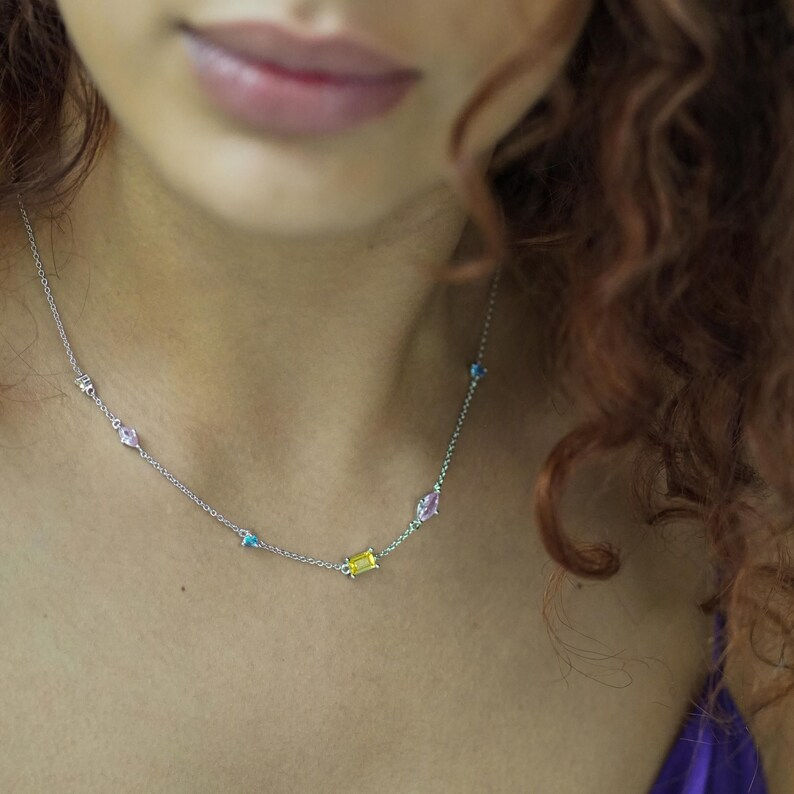 Thumbnail: Hazel crystal necklace 