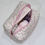 Thumbnail: Pink flora quilted pouch