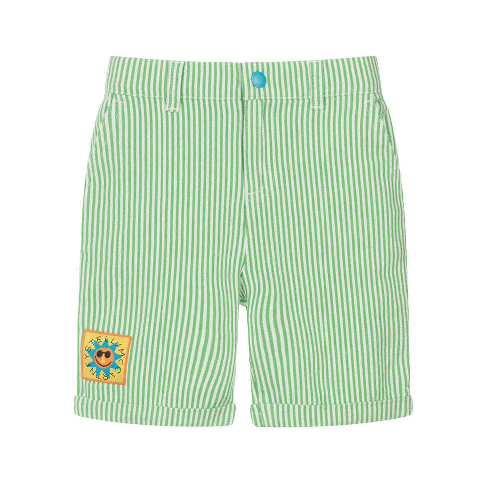 STELLA McCARTNEY KIDS STRIPED SUN SHORTS