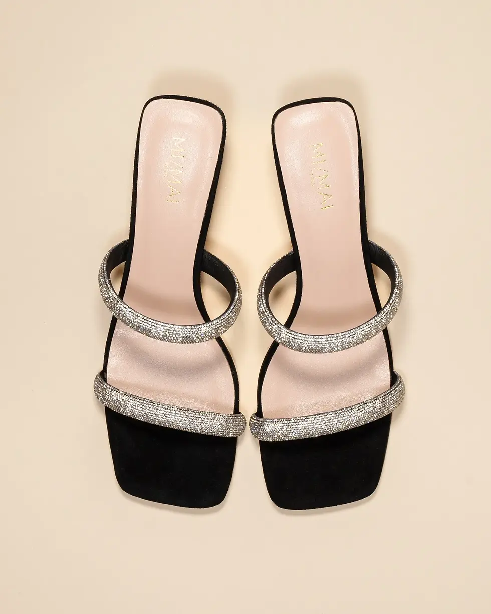 Thumbnail: MI/MAI BABS MULES BLACK