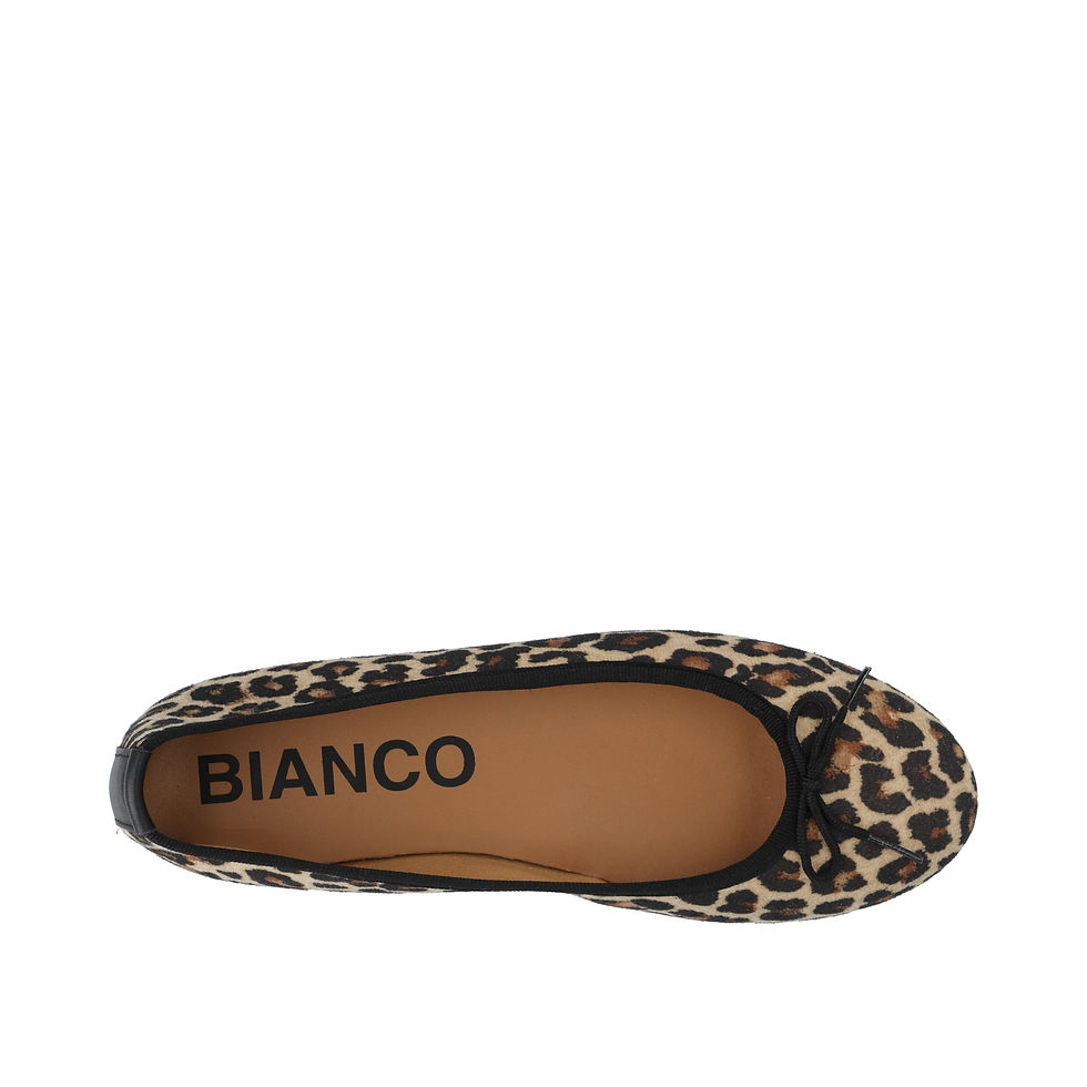 Thumbnail: BIANCO BIAMADISON BALLERINA FAUX SUEDE