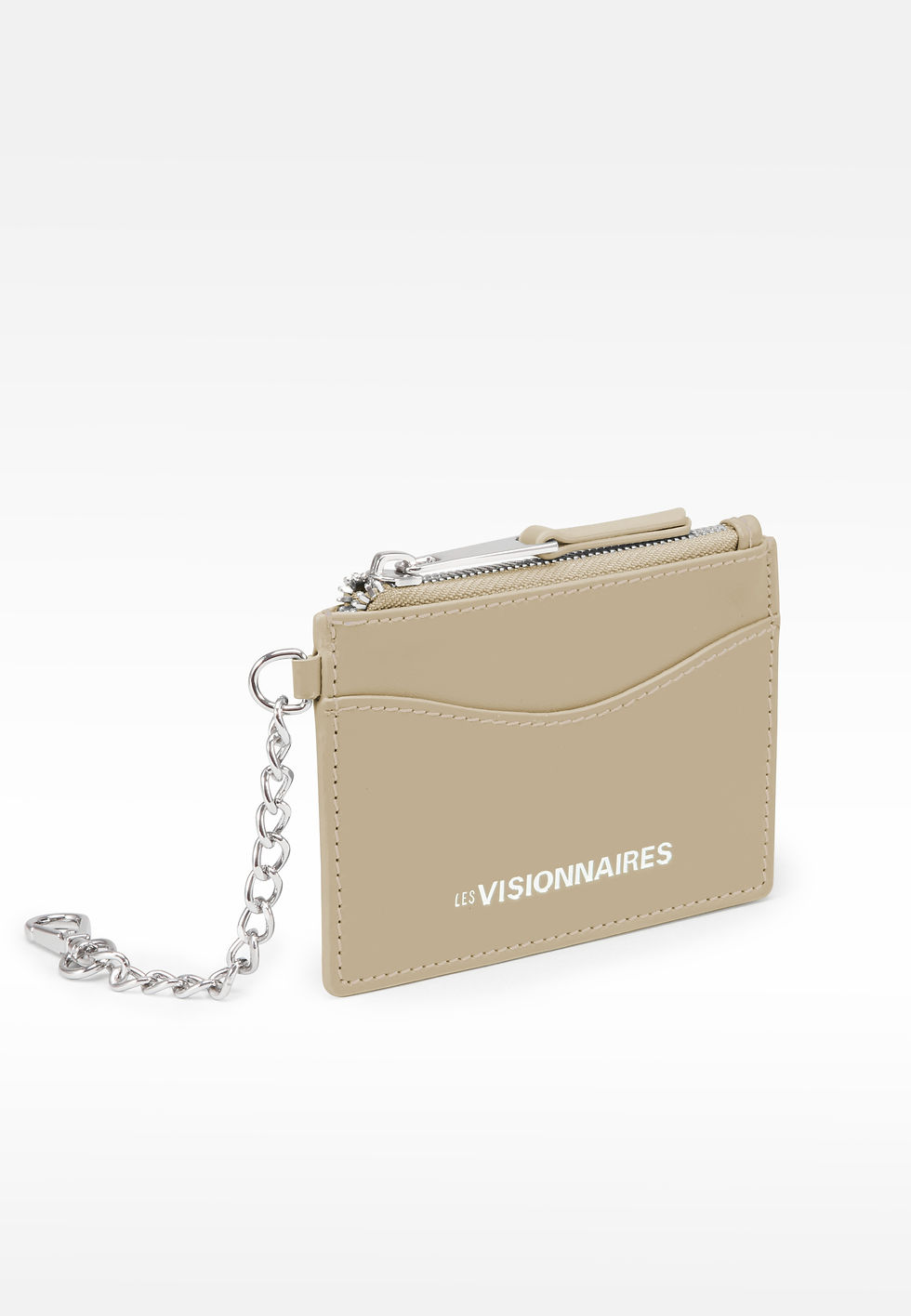 Thumbnail: LES VISIONNAIRES CLEMENCE SMOOTH CARD HOLDER CREAM