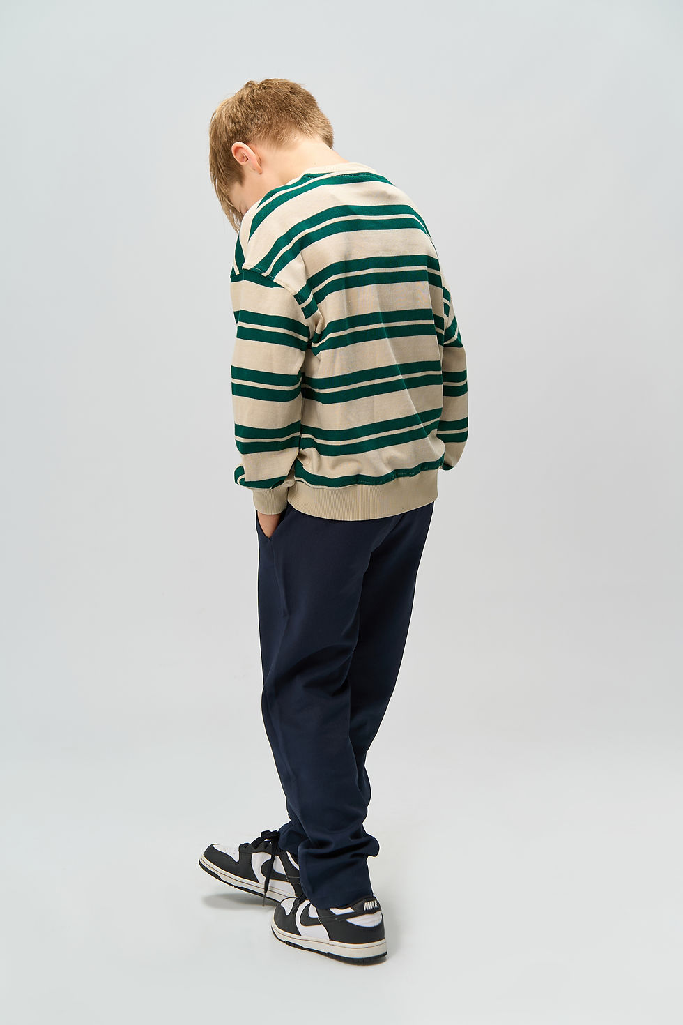 Thumbnail: THE NEW TNROB OS KNIT SWEATSHIRT DEEP TEAL