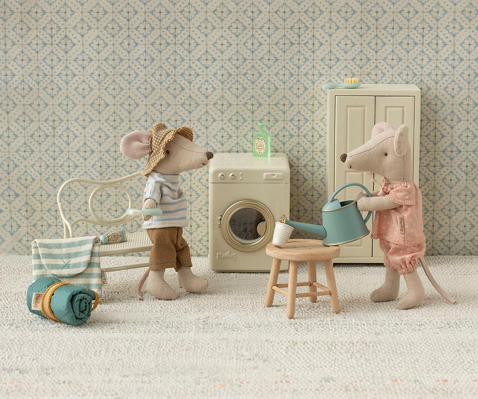 Thumbnail: MAILEG BIG SISTER MOUSE IN MATCHBOX