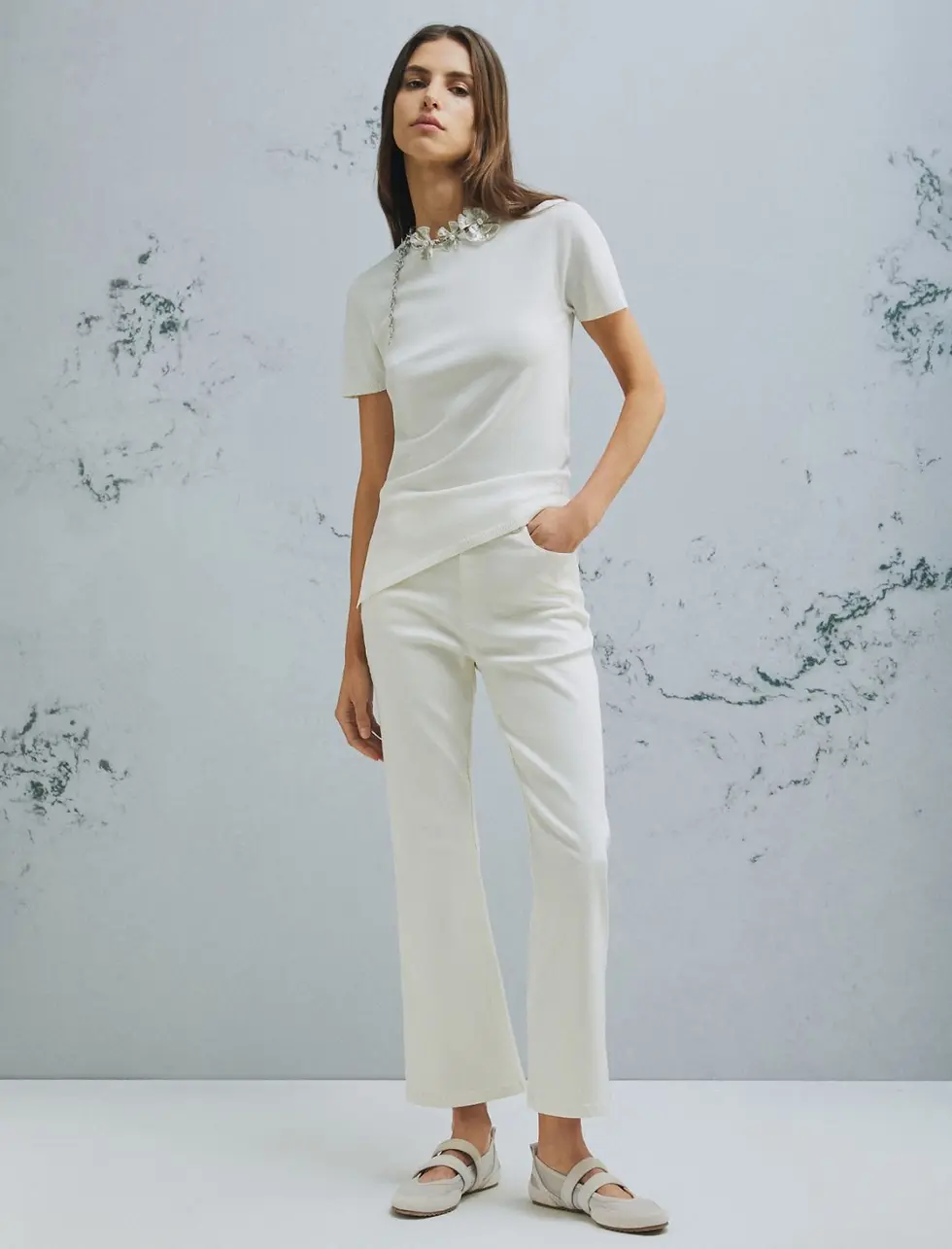 Thumbnail: MARELLA MLMARCO TOP WHITE