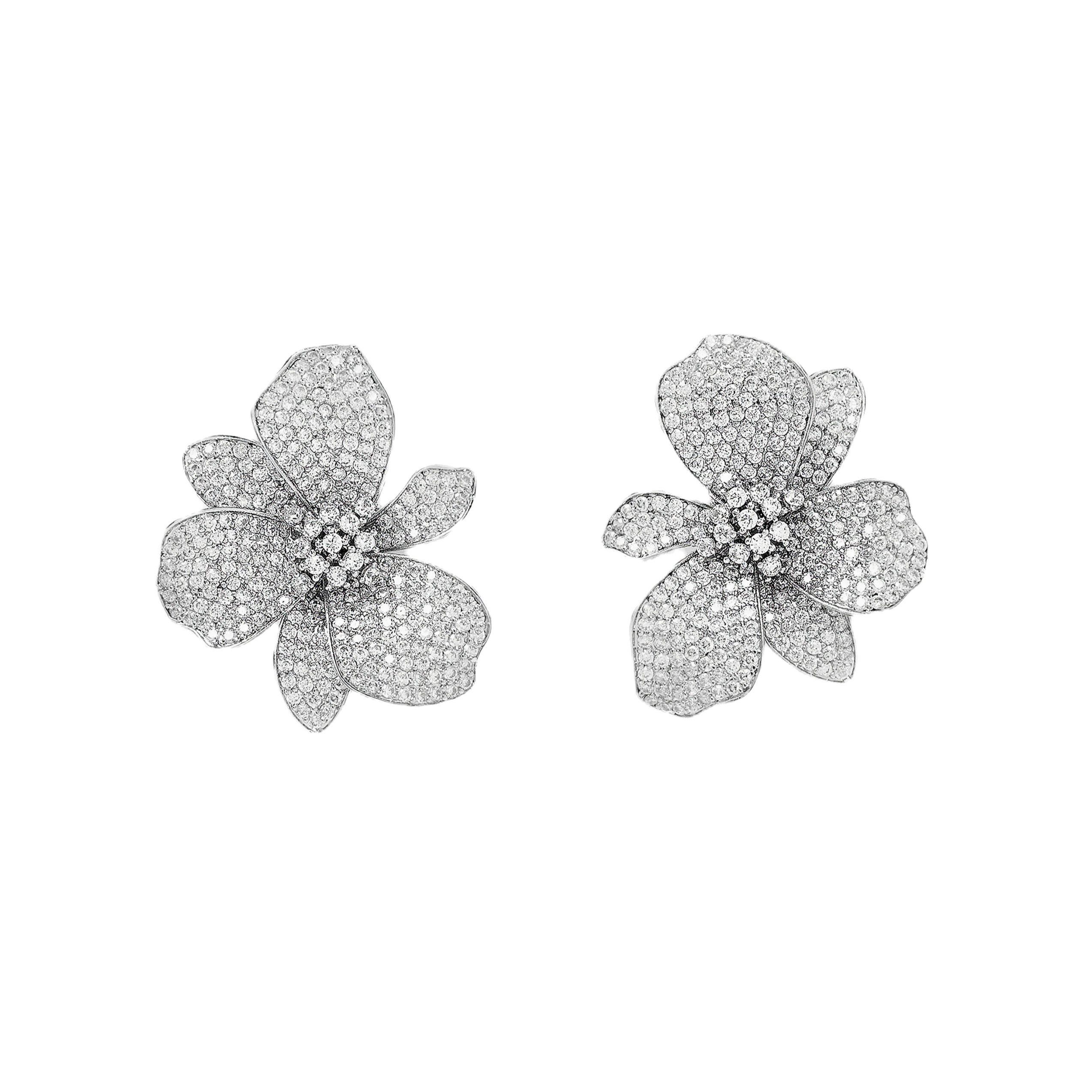 SHASHI EDEN FLOWER EARRINGS
