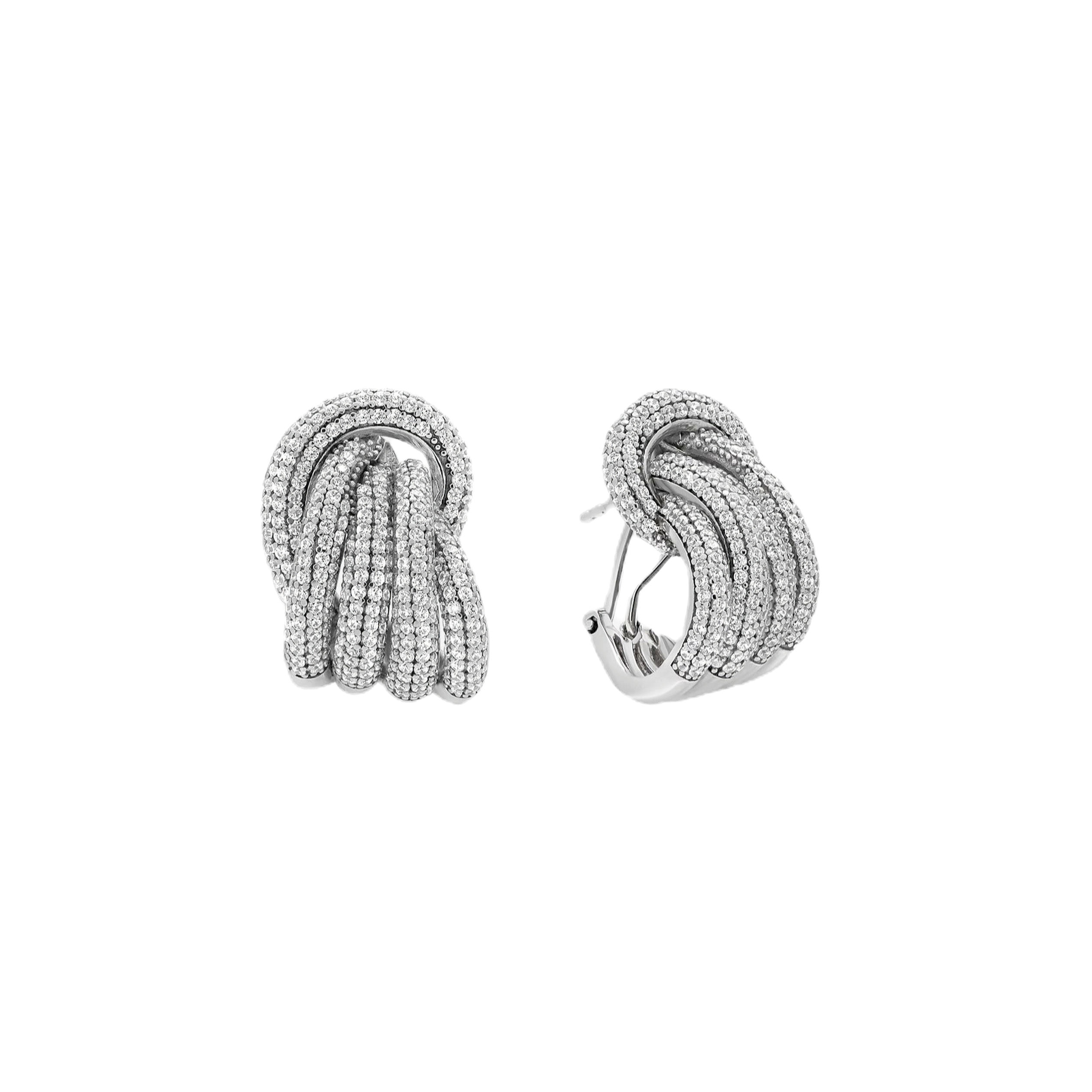 SHASHI MARGAUX PAVE EARRINGS