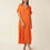 Thumbnail: FRNCH PARIS GALIENA DRESS ORANGE